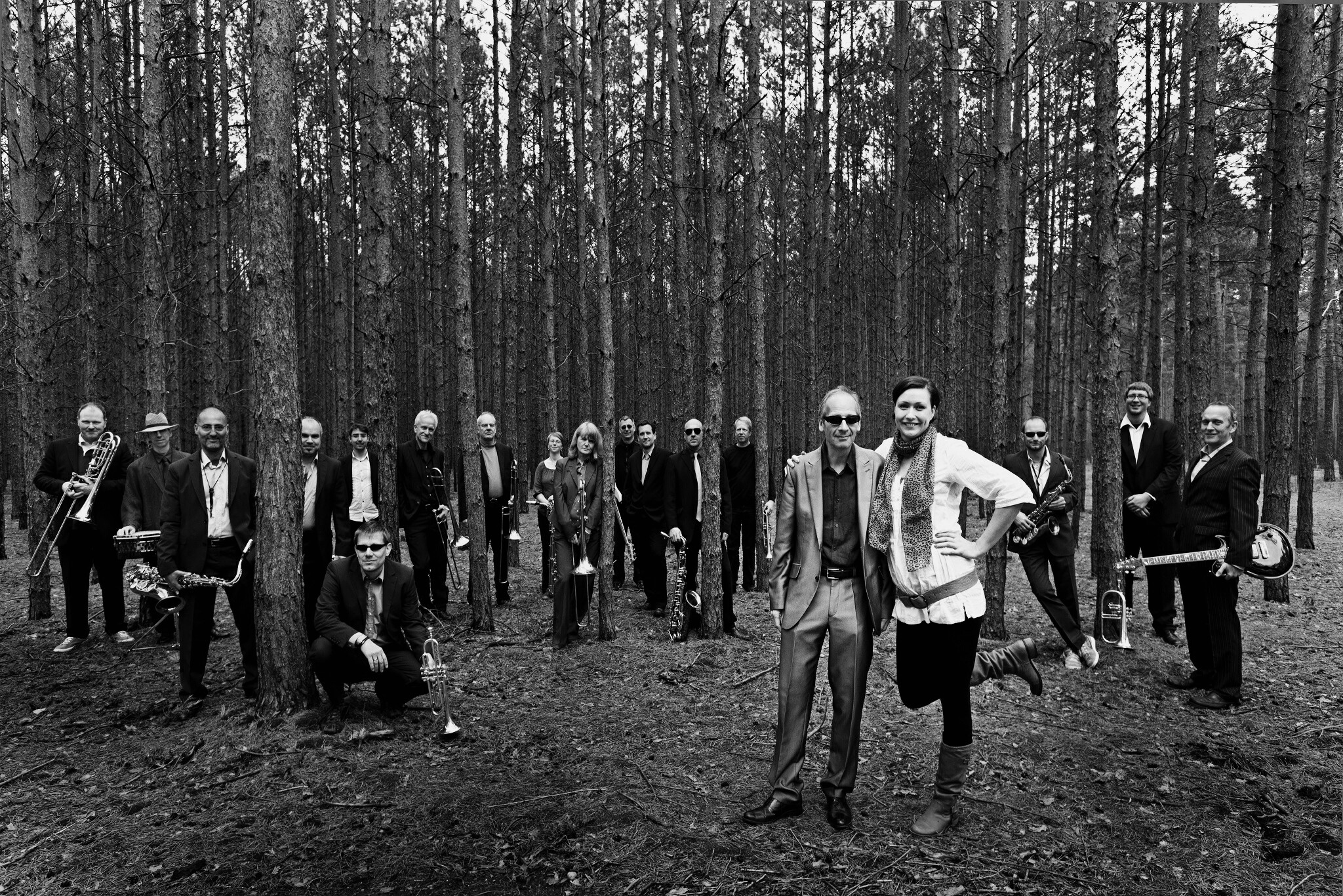 Bandfoto Big Band Kameleon s-w